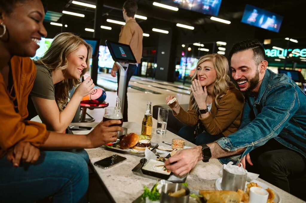 Bowling at Andy B's at Downtown's Branson Landing
